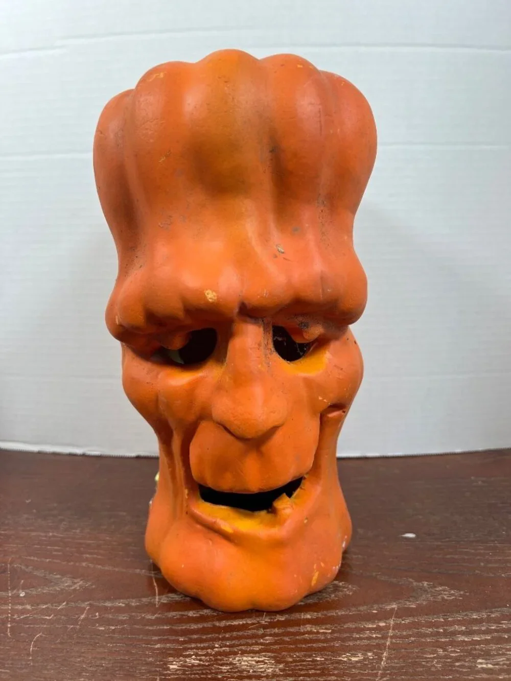 Vintage Trendmasters Halloween Pumpkin Skull Decoration Frankenstein